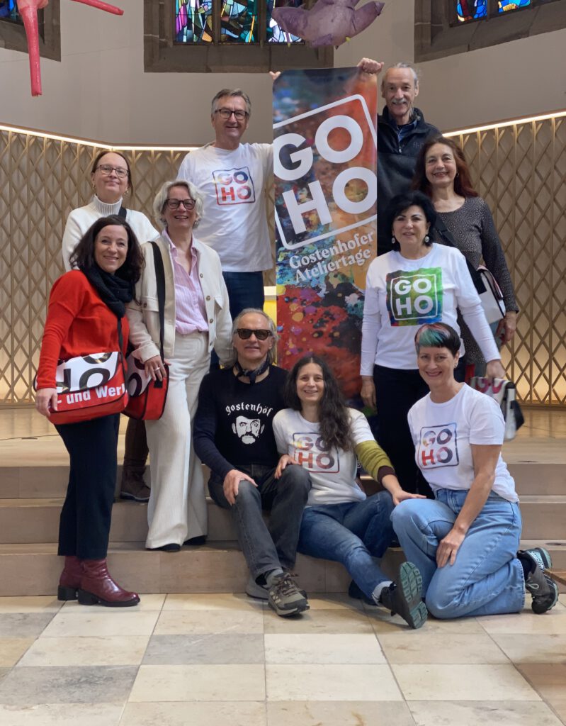Das GOHO-Orgateam in der Dreieinigkeitskirche in Gostenhof